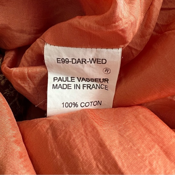 Paule Vasseur Tapestry Women’s Button Down Blazer Top - Picture 7 of 7